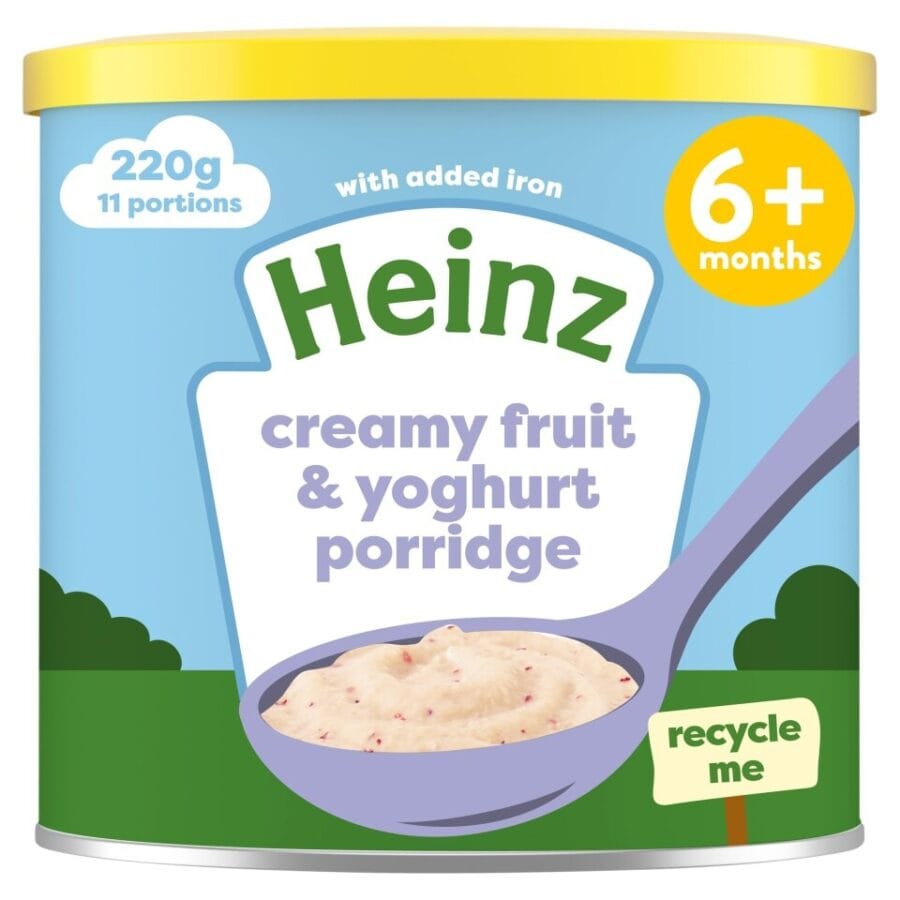 Heinz Fruit & Yoghurt Baby Food Porridge 220g